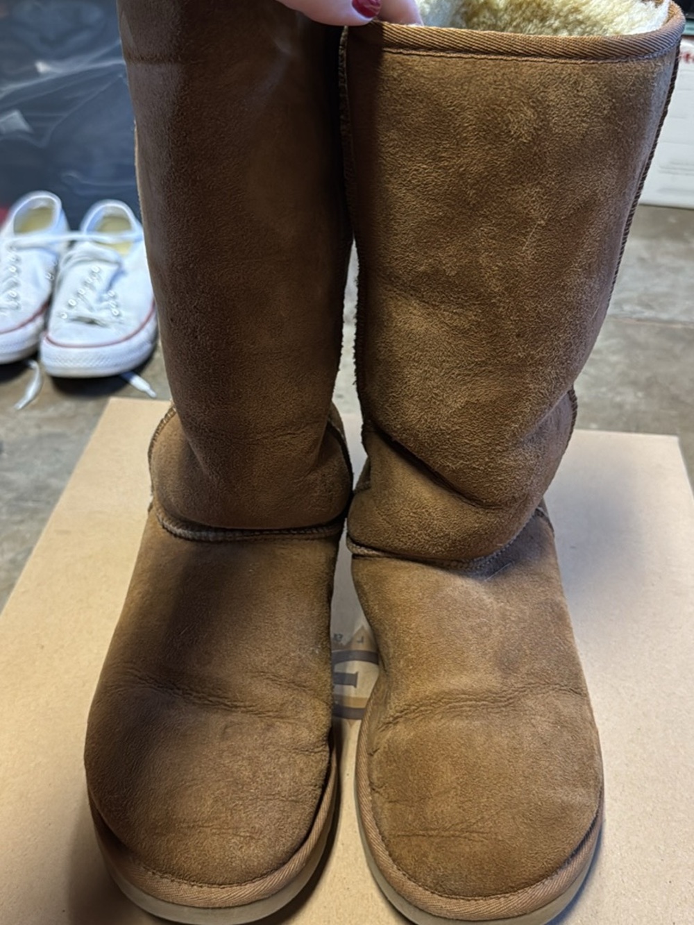UGG Tall Chestnut Boots Women’s Size 9